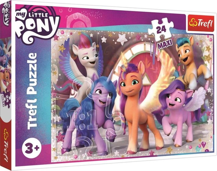 TREFL - Puzzle 24 Maxi - Bucuria poneilor / My Little Pony