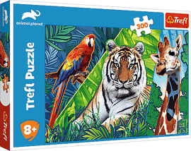TREFL - Puzzle 300 - Animale uimitoare / Discovery Animal Planet