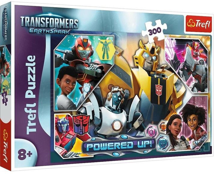 TREFL - Puzzle 300 - În lumea Transformers / Hasbro Transformers