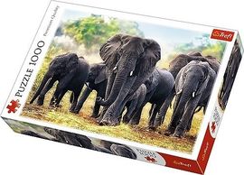 TREFL - Puzzle Hit Elephants Africani 1000d
