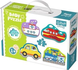 TREFL - Vehicule de transport Baby Puzzle