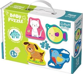 TREFL - Animale de companie clasice Baby Puzzle