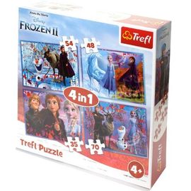 TREFL - Puzzle Frozen 2, 4in1