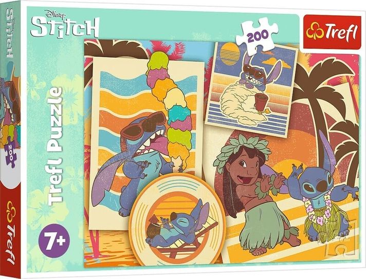 TREFL - Puzzle Lilo & Stitch: Musical World 200 de piese