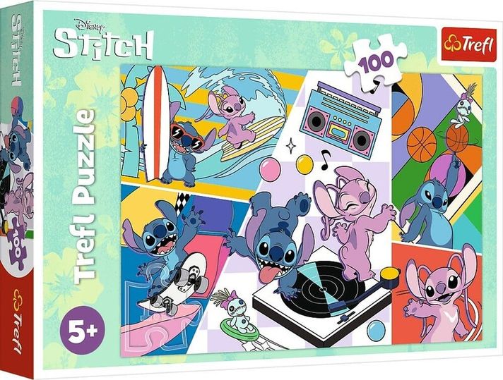 TREFL - Puzzle Lilo&Stitch: Amintiri 100 piese