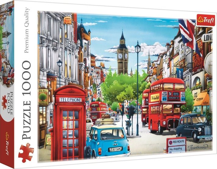 TREFL - Loveste puzzle-ul 1000 Street London