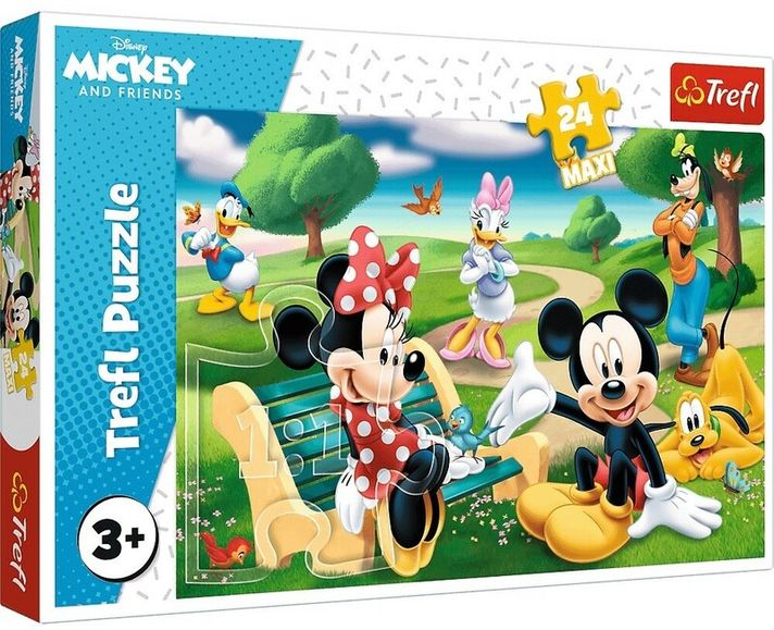 TREFL - Puzzle-uri Mickey Mouse între prieteni
