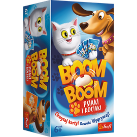 TREFL - Lovi jocul de masă Boom Boom Boins câini ?i pisici