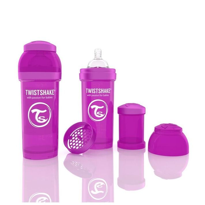 TWISTSHAKE - Flacon anti-colici 260 ml Purple