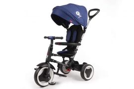 VOLARE QPLAY - Tricicletă pentru copii, Tricicleta Rito Deluxe, Blue