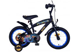 VOLARE - Bicicleta pentru copii Batman - băieți - 14 inch - negru