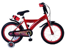 VOLARE - Bicicleta pentru copii Disney Cars - Băieți - 16 inci - Roșu