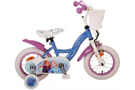 VOLARE - Bicicleta pentru copii Disney Frozen 2 - fete - 12 inch - albastru / violet