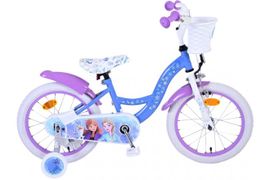 VOLARE - Bicicleta pentru copii Disney Frozen 2 - Fete - 16 inci - Albastru / Mov