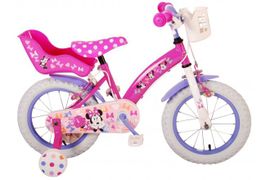 VOLARE - Bicicleta pentru copii Disney Minnie Cutest Ever! - fete - 14 inci - roz