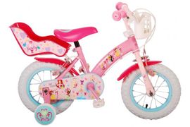 VOLARE - Bicicletă pentru copii Disney Princess - fete - 12 inci - roz