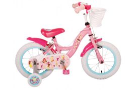 VOLARE - Bicicletă pentru copii Disney Princesses - fete - 14 inci - roz