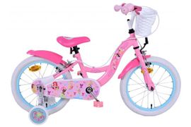 VOLARE - Bicicleta pentru copii Disney Princess - Fete - 16 inci - Roz.