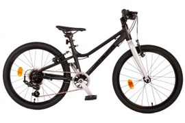VOLARE - Bicicleta pentru copii Dynamic - băieți - 24 inch - negru mat - 7 viteze - Prime Collection