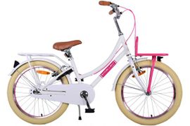 VOLARE - Bicicleta pentru copii Excellent - fete - 20 inci - alb