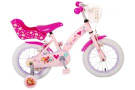 VOLARE - Bicicleta pentru copii Paw Patrol - fete - 14 inci - roz