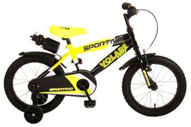 VOLARE - Biciclete copii pentru Băieti Sportivo Neon Yellow Black 16"- compus pe 95 %