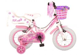 VOLARE - Biciclete copii Rose - girly - 12" - Roz - două frâne de mână