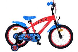 VOLARE - Bicicleta pentru copii Spider-Man - băieți - 16 inci - roșu