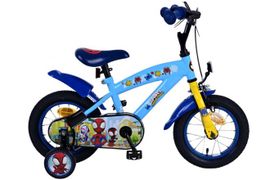 VOLARE - Bicicleta pentru copii Spidey - băieți - 12 inci - albastru