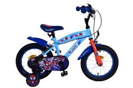 VOLARE - Bicicleta pentru copii Spidey - Băieți - 14 inci - Albastru
