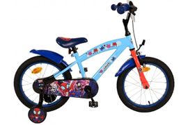 VOLARE - Bicicleta pentru copii Spidey - băieți - 16 inci - albastru