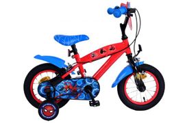 VOLARE - Bicicleta pentru copii Ultimate Spider-Man - Băieți - 12 inci - Albastru/Roșu