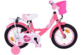 VOLARE - Biciclete copii Volare Ashley - girly - 14" - Pink/Red - două frâne de mână