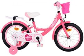 VOLARE - Biciclete copii Volare Ashley - girly - 16" - Pink/Red - două frâne de mână