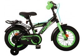 VOLARE - Biciclete copii Volare Thombike - Băieti - 12" - Black Green - două frâne de mână