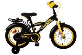 VOLARE - Biciclete copii Volare Thombike - Băieti - 14" - Black Yellow - două frâne de mână