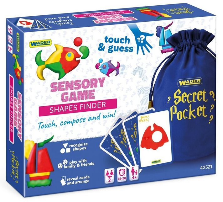WADER - Secret Pocket: Caută forme - joc senzorial