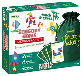 WADER - Secret Pocket: Tangram Pop Art - joc senzorial