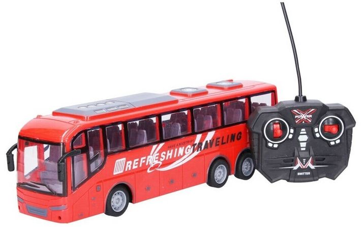 WIKY - Autobuz RC cu telecomandă 32 cm