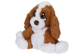WIKY - Jucărie de plu? caldă cu parfum - câine de 25 cm