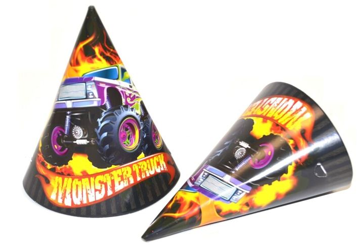WIKY - Monster Truck Party Pălării 6buc