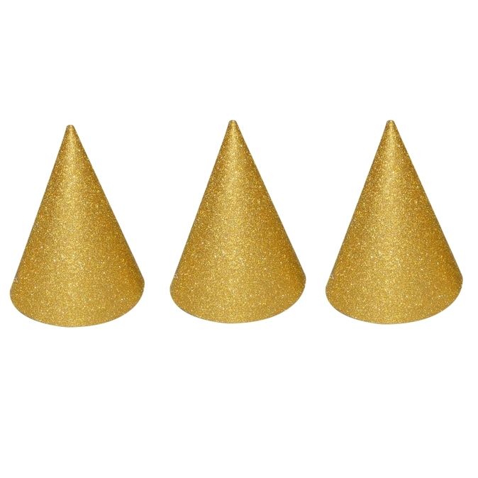 WIKY - Pălării Party Aur 6pcs