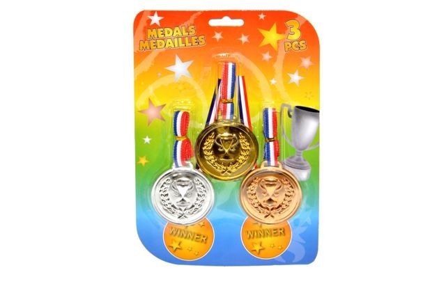 WIKY -  Set de medalii, 3 buc