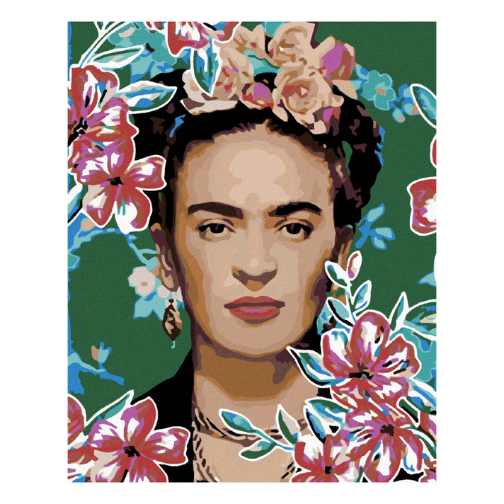 ZUTY - Pictura cu diamant (cu ramă) - Frida Kahlo I