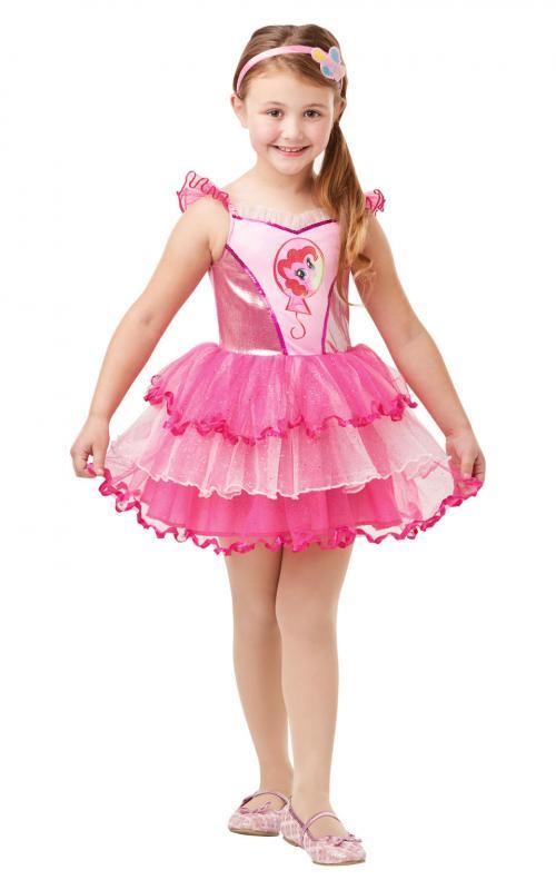 RUBIES - Costum de carnaval My Little Pony Pinkie Pie - Costum de lux - mărimea S