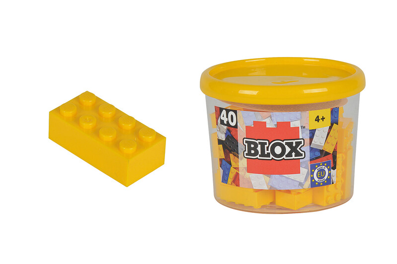 SIMBA - Blox 40 zaruri galben în cutie