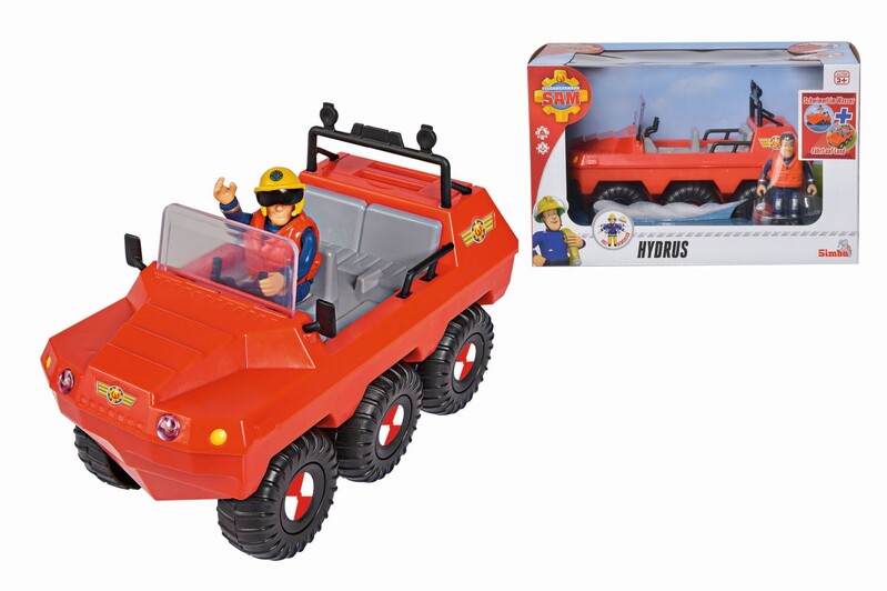 SIMBA - Pompierul Sam Hydrus mașină cu figurină