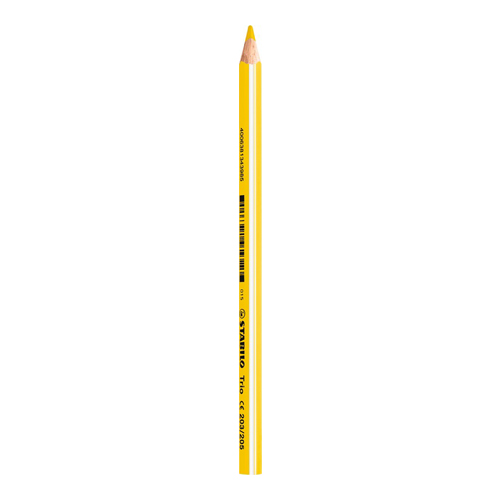 STABILO - Creion dur triunghiular TRIO Yellow