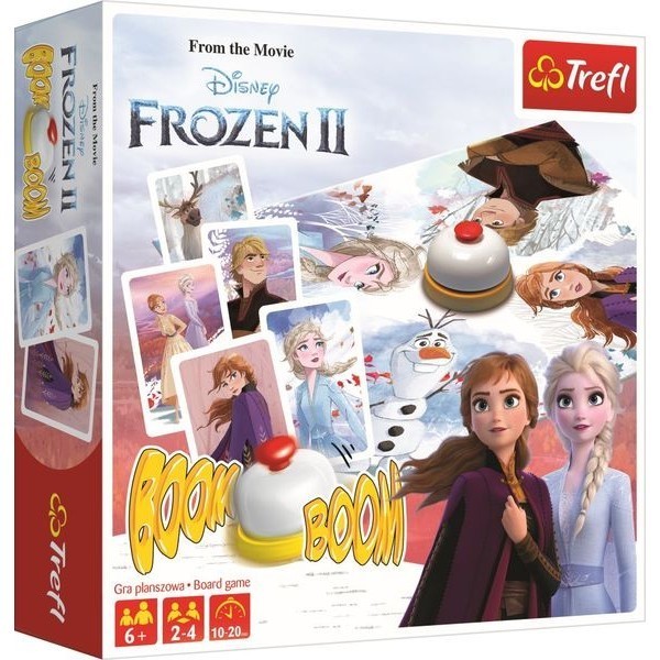 TREFL - Atinge?i jocul Boom boom Frozen 2