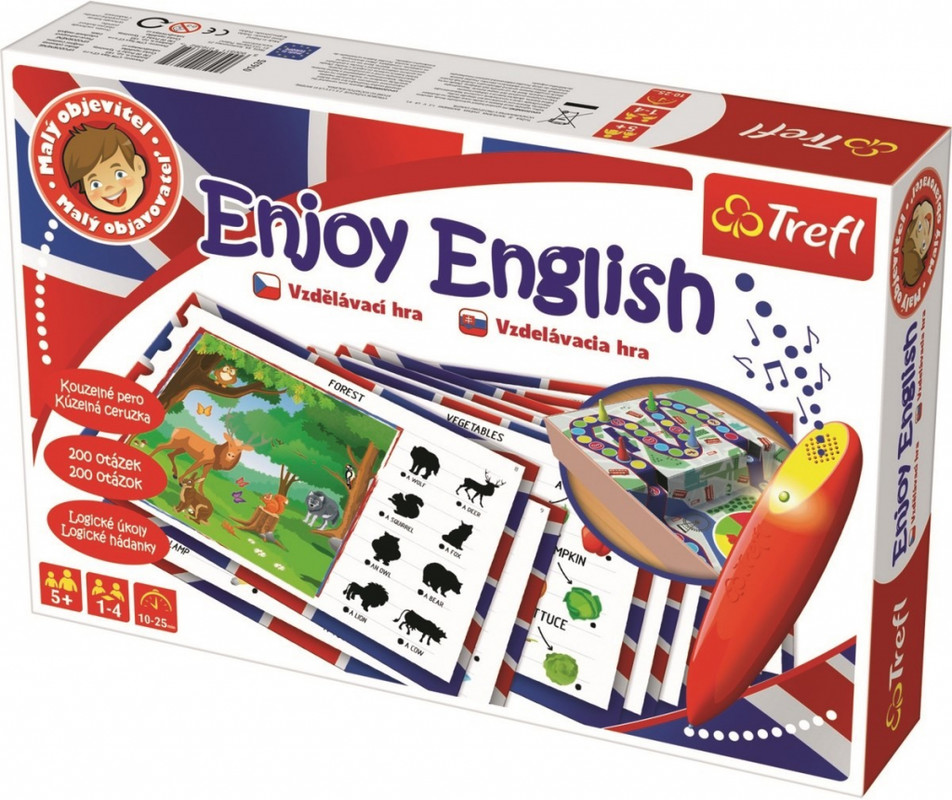 TREFL - Jocul educa?ional Trefl Little Discoverer engleză
